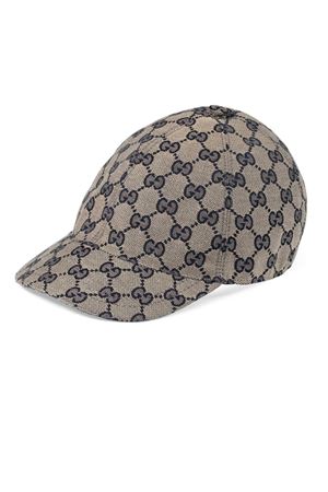 cappello in tela beige GUCCI KIDS | 4817743HC652140