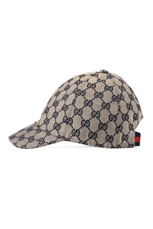 cappello in tela beige GUCCI KIDS | 4817743HC652140