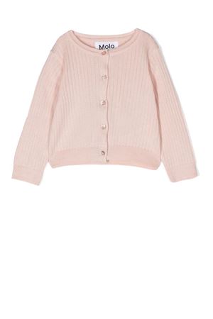 Cardigan in cotone rosa MOLO KIDS | 4S23K3018151